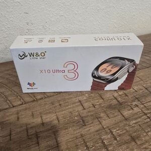 W&O Little Star X10 Ultra 3 Smartwatch WearFIT New Factory Sealed